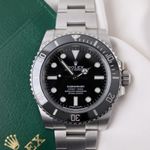 Rolex Submariner No Date 114060 (2019) - Black dial 40 mm Steel case (1/8)