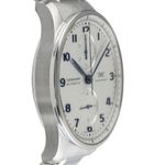IWC Portuguese Chronograph IW371617 (Unknown (random serial)) - Silver dial 41 mm Steel case (7/8)