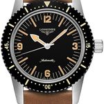 Longines Skin Diver L2.822.4.56.2 (2026) - Zwart wijzerplaat 42mm Staal (1/1)