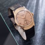 Patek Philippe Annual Calendar 5396/1G-001 (1930) - Blue dial 38 mm White Gold case (6/8)