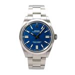 Rolex Oyster Perpetual 41 134300 (2025) - Purple dial 41 mm Steel case (2/8)