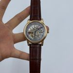 Glashütte Original Senator 1-49-18-01-05-30 (2025) - Transparent dial 42 mm Rose Gold case (4/9)