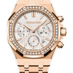 Audemars Piguet Royal Oak Chronograph 26715OR.ZZ.1356OR.01 (2025) - Silver dial 38 mm Rose Gold case (1/1)