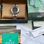 Rolex Daytona 16520 (1996) - Zwart wijzerplaat 40mm Staal (4/8)