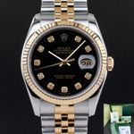 Rolex Datejust 36 116233 (2004) - 36mm Goud/Staal (1/8)