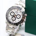 Rolex Daytona 116500LN (Unknown (random serial)) - White dial 40 mm Steel case (5/8)