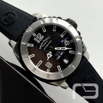 Armand Nicolet SL5 9615A-GR-G9615N (2024) - Black dial 35 mm Steel case (2/8)