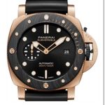 Panerai Luminor Submersible PAM02070 (2024) - Zwart wijzerplaat 44mm Roségoud (1/1)