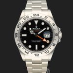 Rolex Explorer II 226570 (2021) - Zwart wijzerplaat 42mm Staal (3/8)