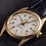 Rolex Oyster Perpetual 6751 (1980) - Wit wijzerplaat 31mm Geelgoud (3/8)