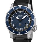 Mühle Glashütte Seebataillon GMT M1-28-62-KB (2024) - Blue dial 45 mm Titanium case (2/3)