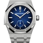 Audemars Piguet Royal Oak 26591TI.OO.1252TI.04 (2025) - Blue dial 42 mm Titanium case (1/1)