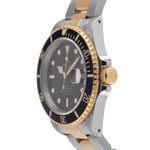 Rolex Submariner Date 16613 (1994) - Zwart wijzerplaat 40mm Goud/Staal (4/8)