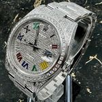 Rolex Datejust 41 126300 (2021) - Diamant wijzerplaat 41mm Staal (5/8)