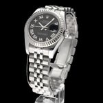 Rolex Lady-Datejust 179174 (2011) - Zwart wijzerplaat 26mm Staal (2/8)