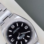 Rolex Explorer 124270 (2024) - Black dial 36 mm Steel case (4/8)