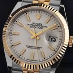 Rolex Datejust 36 126233 (2019) - White dial 36 mm Gold/Steel case (3/7)