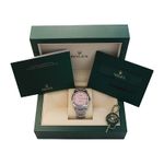 Rolex Oyster Perpetual 36 126000 (2024) - Roze wijzerplaat 36mm Staal (8/8)