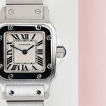 Cartier Santos Galbée 1565 (Onbekend (willekeurig serienummer)) - 24mm Staal (5/8)