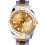 Rolex Datejust II 116333 (2016) - 41mm Goud/Staal (3/8)