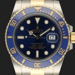 Rolex Submariner Date 116613LB (2015) - Blue dial 40 mm Gold/Steel case (2/8)