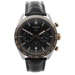 TAG Heuer Carrera CBN2A5A.FC6481 (2024) - Black dial 44 mm Gold/Steel case (1/6)