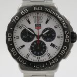 TAG Heuer Formula 1 Quartz CAU1111.BA0858 (2014) - Wit wijzerplaat 42mm Staal (1/4)