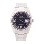 Rolex Datejust 36 126234 (2023) - Paars wijzerplaat 36mm Staal (1/4)