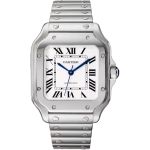 Cartier Santos WSSA0029 (2025) - Silver dial 35 mm Steel case (1/1)