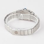 Cartier Santos 9057930 (Unknown (random serial)) - White dial 24 mm Steel case (6/7)