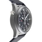 IWC Pilot Double Chronograph IW378601 (Unknown (random serial)) - Black dial 44 mm Ceramic case (7/8)