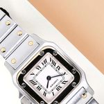 Cartier Santos Galbée W20012C4 (1998) - 24 mm (4/8)