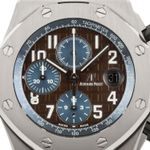 Audemars Piguet Royal Oak Offshore Chronograph 26470ST.OO.A099CR.01 (Onbekend (willekeurig serienummer)) - Bruin wijzerplaat 42mm Staal (2/4)