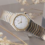 Ebel Classic 1090121 (2000) - Silver dial 28 mm Gold/Steel case (2/8)