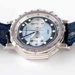 Gérald Genta Unknown G.3503.7-35 (Unknown (random serial)) - Blue dial 35 mm Platinum case (6/8)