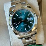 Rolex Datejust 41 126300 (2022) - Green dial 41 mm Steel case (1/1)