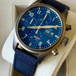 IWC Pilot Chronograph IW388109 (2024) - Blauw wijzerplaat 41mm Brons (3/7)