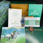 Rolex Datejust 31 78274 (2004) - Blue dial 31 mm Steel case (2/8)