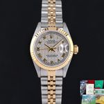 Rolex Lady-Datejust 69173 (1994) - 26mm Goud/Staal (1/8)