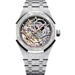 Audemars Piguet Royal Oak Double Balance Wheel Openworked 15466BC.GG.1259BC.01 (2025) - Transparent dial 37 mm White Gold case (1/1)