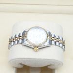 Rolex Lady-Datejust 69173 (1999) - Silver dial 26 mm Gold/Steel case (4/7)