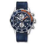 IWC Aquatimer Chronograph IW3767 (Onbekend (willekeurig serienummer)) - Blauw wijzerplaat 44mm Staal (1/1)
