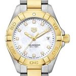 TAG Heuer Aquaracer Lady WBD1422.BB0321 (2026) - Wit wijzerplaat 27mm Goud/Staal (2/2)