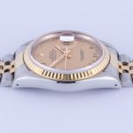 Rolex Datejust 36 16233 (1991) - Champagne dial 36 mm Gold/Steel case (5/7)