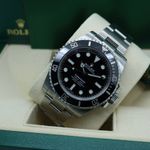 Rolex Submariner No Date 114060 (2018) - Zwart wijzerplaat 40mm Staal (8/8)