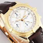 Breitling Chronomat K13048 (Unknown (random serial)) - 39 mm Yellow Gold case (3/8)