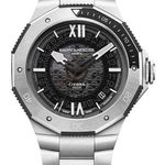 Baume & Mercier Riviera M0A10825 (2026) - Zwart wijzerplaat 41mm Staal (1/1)