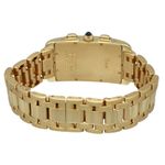 Cartier Tank Américaine 1730 (1999) - White dial 26 mm Yellow Gold case (4/7)