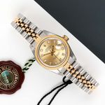 Rolex Lady-Datejust 69173 (1990) - Champagne dial 26 mm Gold/Steel case (1/7)