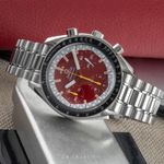 Omega Speedmaster Reduced 3510.61.00 (Unknown (random serial)) - Red dial 39 mm Steel case (2/8)